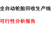 全自動輪胎回收設備生產線可行性分析報告